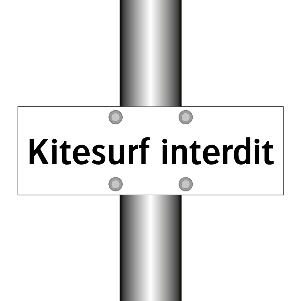 Kitesurf interdit