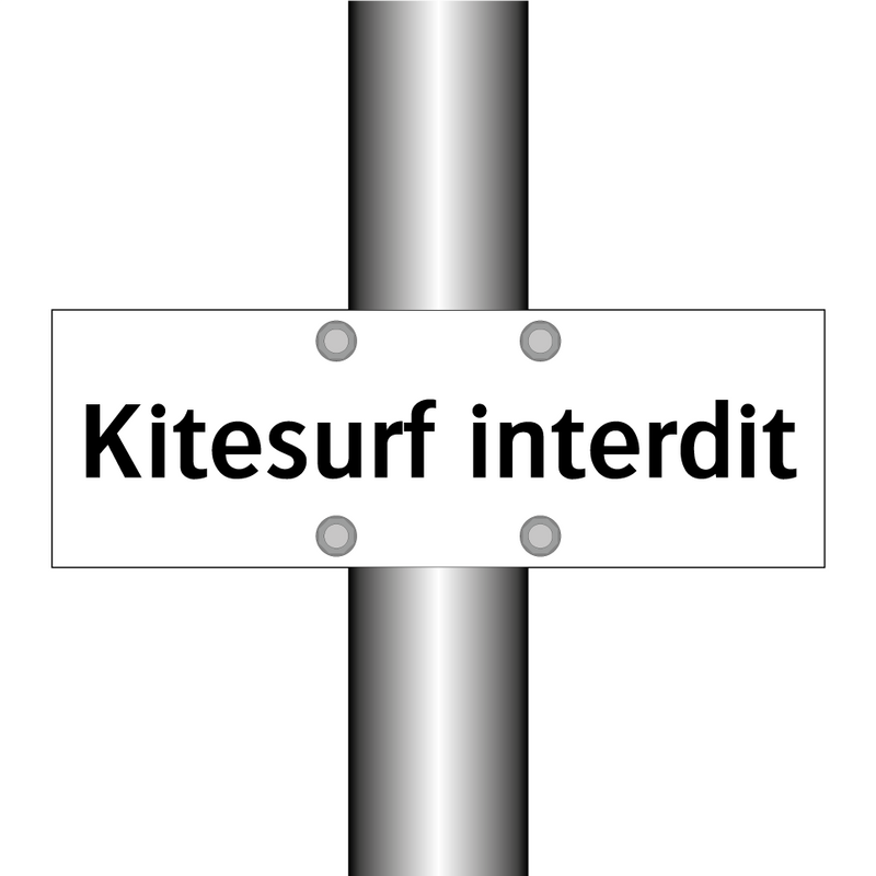 Kitesurf interdit