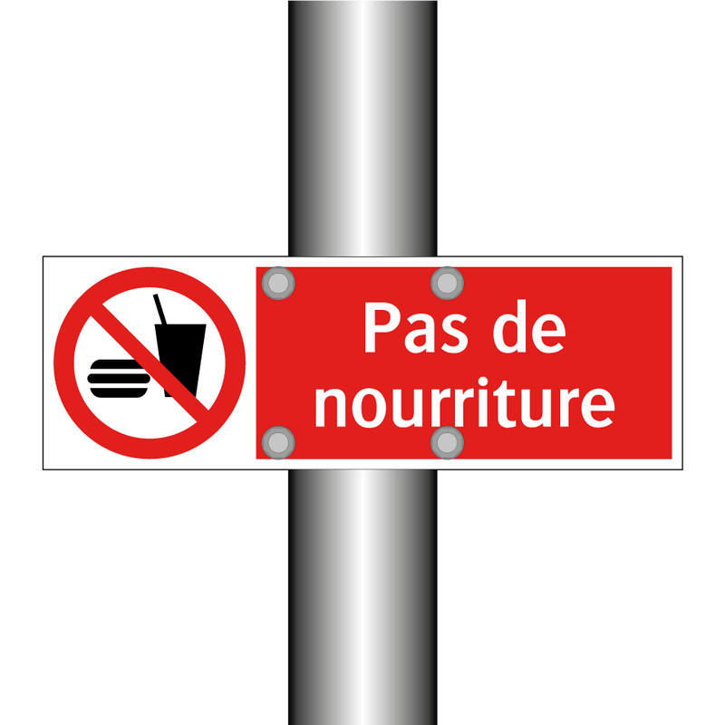 Pas de nourriture