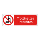 Trottinettes interdites
