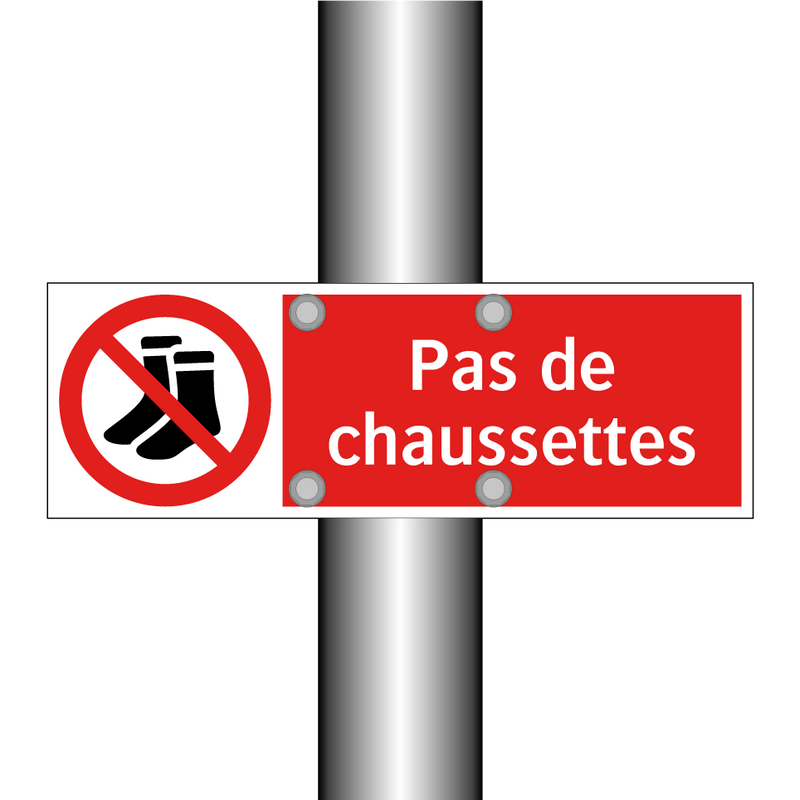 Pas de chaussettes