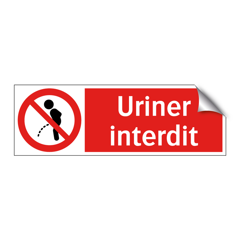 Uriner interdit