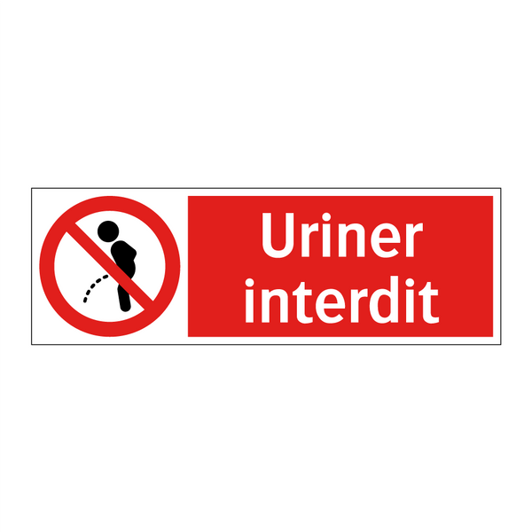 Uriner interdit