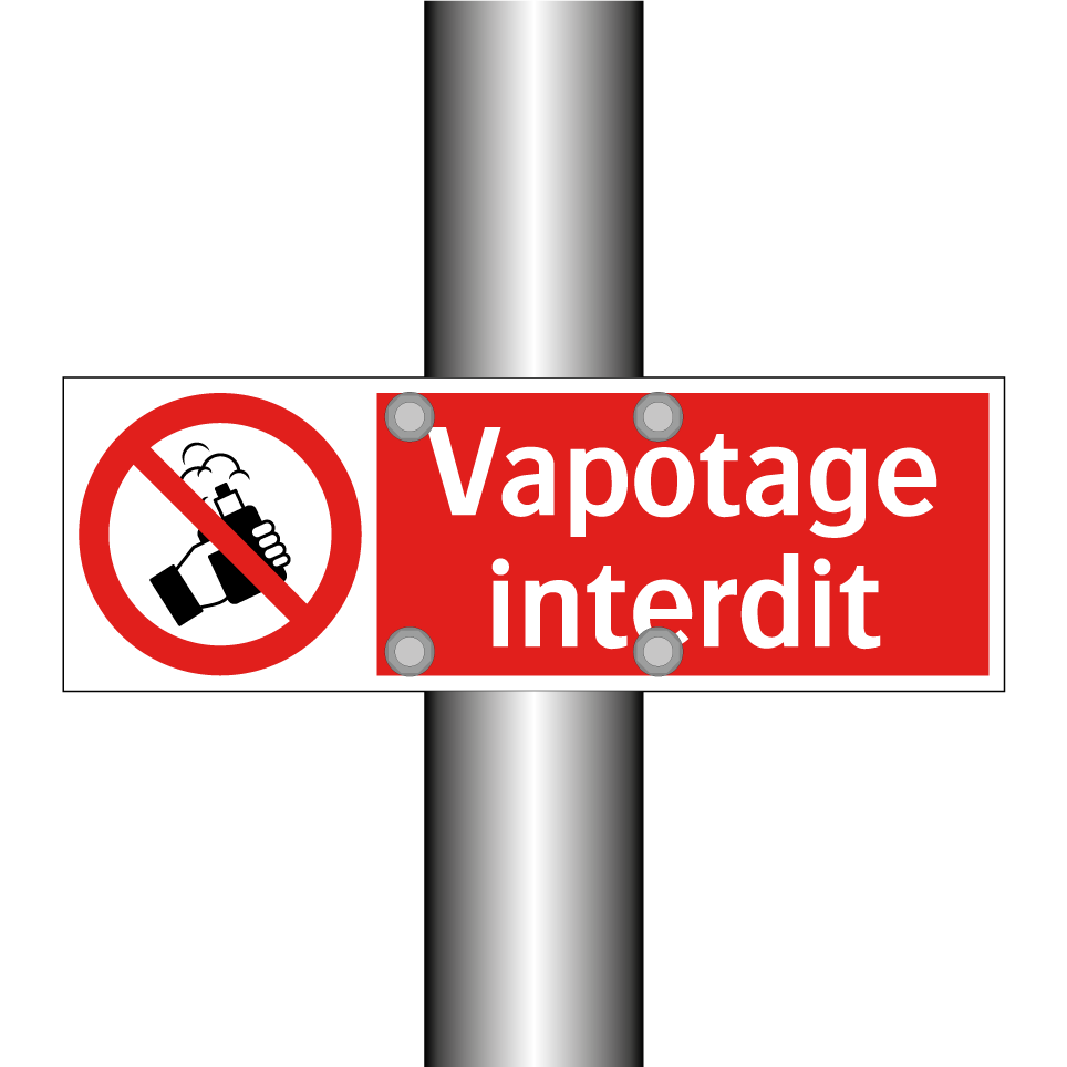 Vapotage interdit