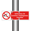 Utilisation de lunettes intelligentes interdite