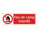 Feu de camp interdit