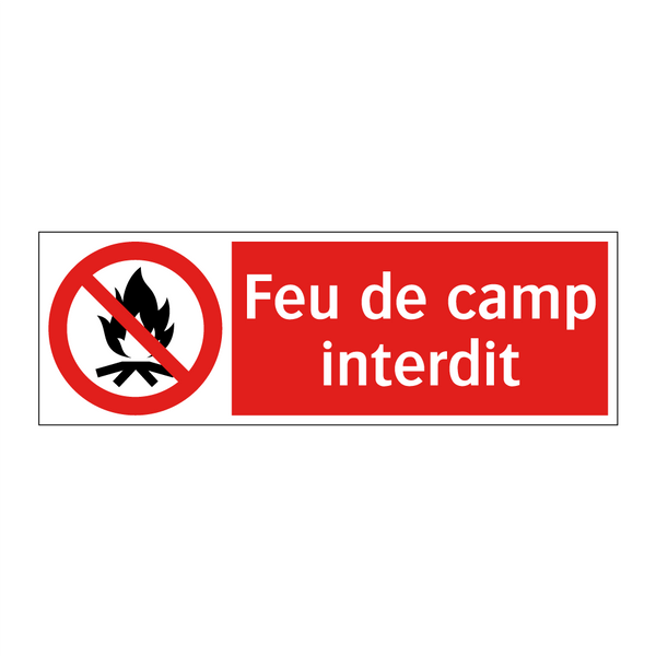 Feu de camp interdit