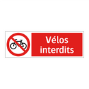 Vélos interdits