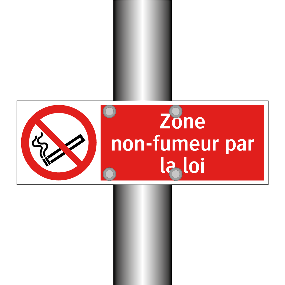 Zone non-fumeur par la loi
