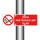 Zone non-fumeur par la loi