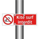 Kite surf interdit
