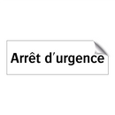 Arrêt d'urgence