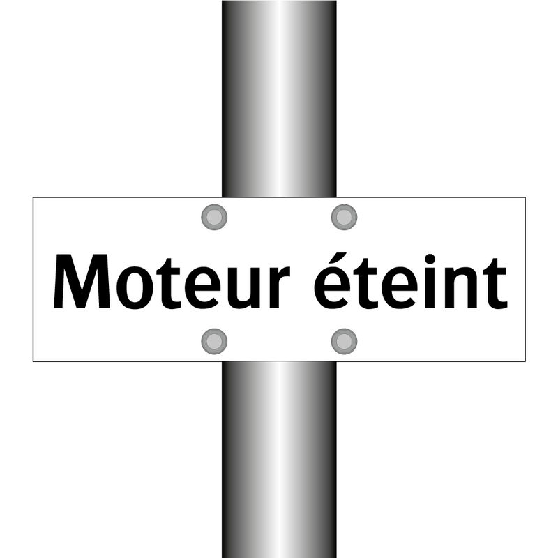 Moteur éteint