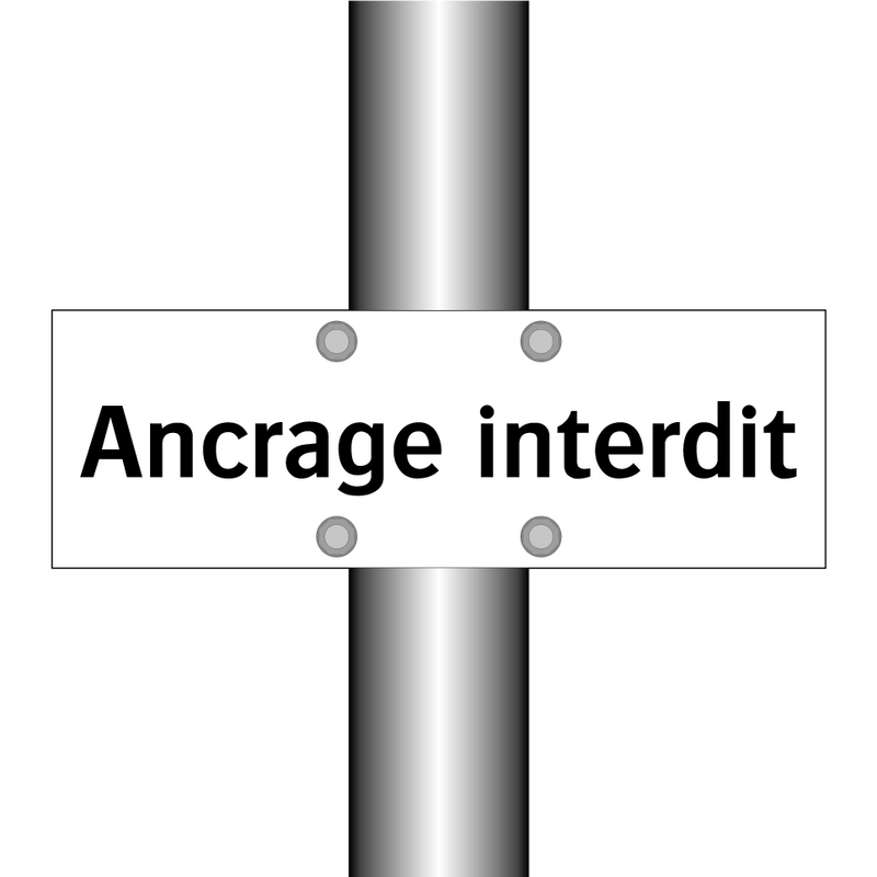 Ancrage interdit
