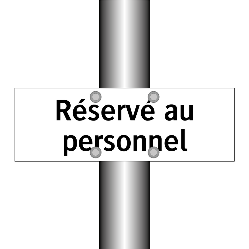 Réservé au personnel