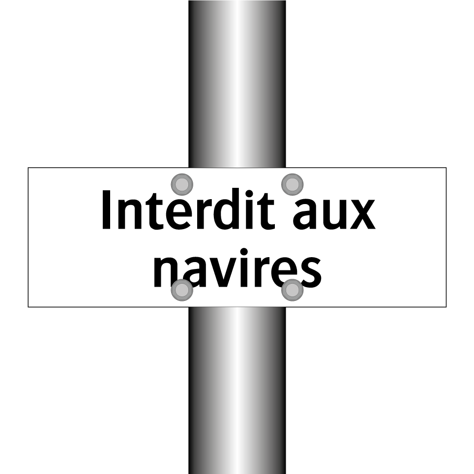 Interdit aux navires