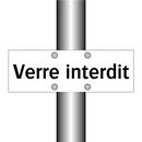 Verre interdit