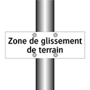 Zone de glissement de terrain