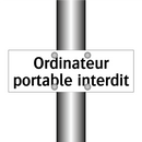 Ordinateur portable interdit