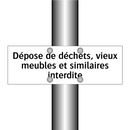 Dépose de déchets, vieux meubles et similaires interdite