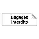 Bagages interdits
