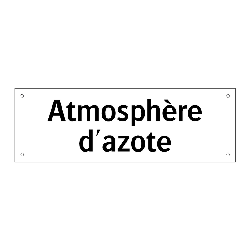 Atmosphère d'azote