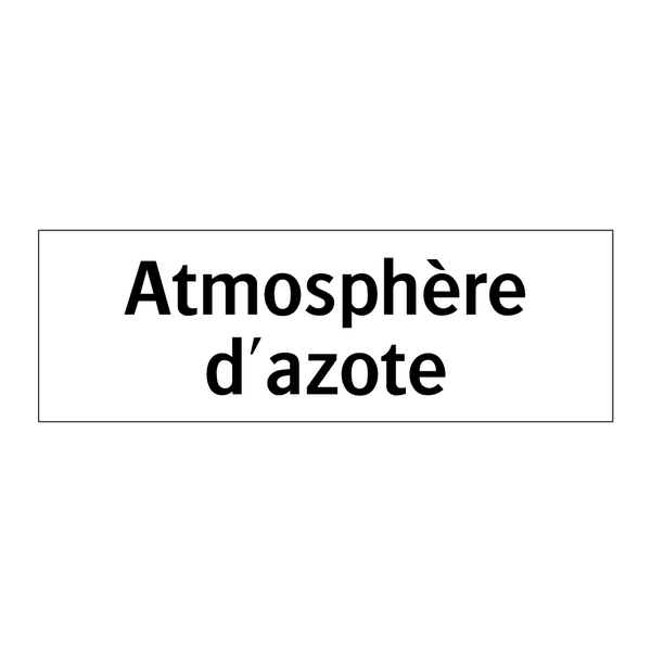 Atmosphère d'azote