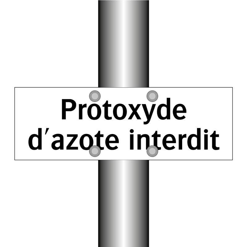 Protoxyde d'azote interdit