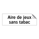 Aire de jeux sans tabac