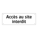Accès au site interdit