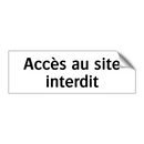 Accès au site interdit