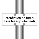 Interdiction de fumer dans les appartements