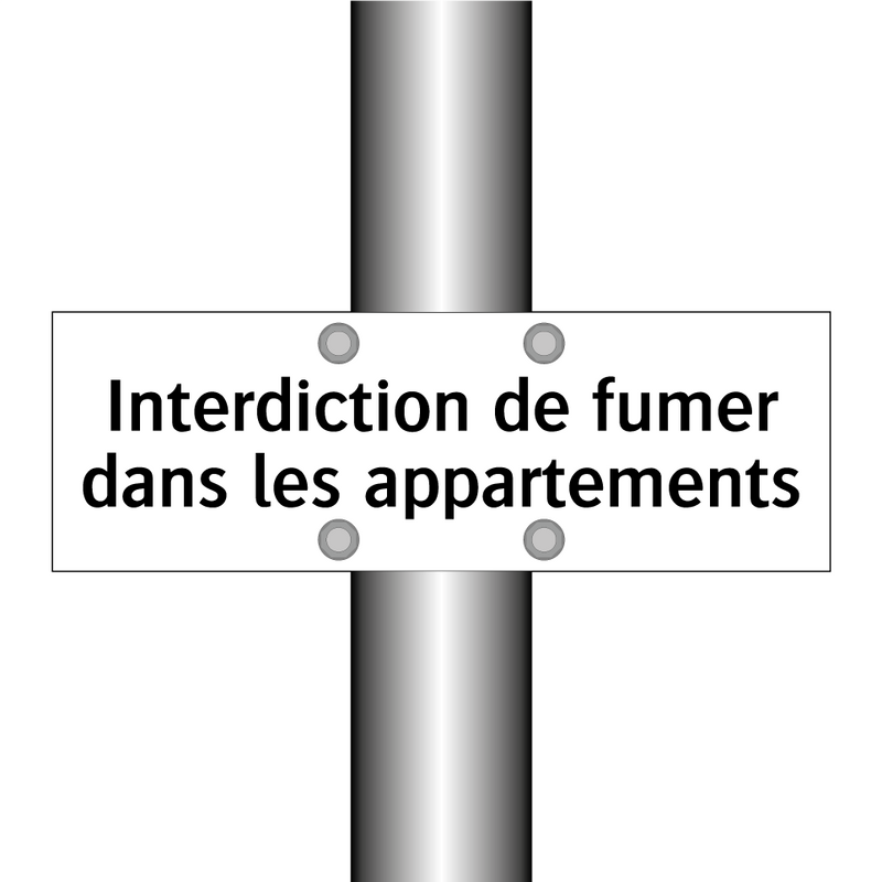 Interdiction de fumer dans les appartements