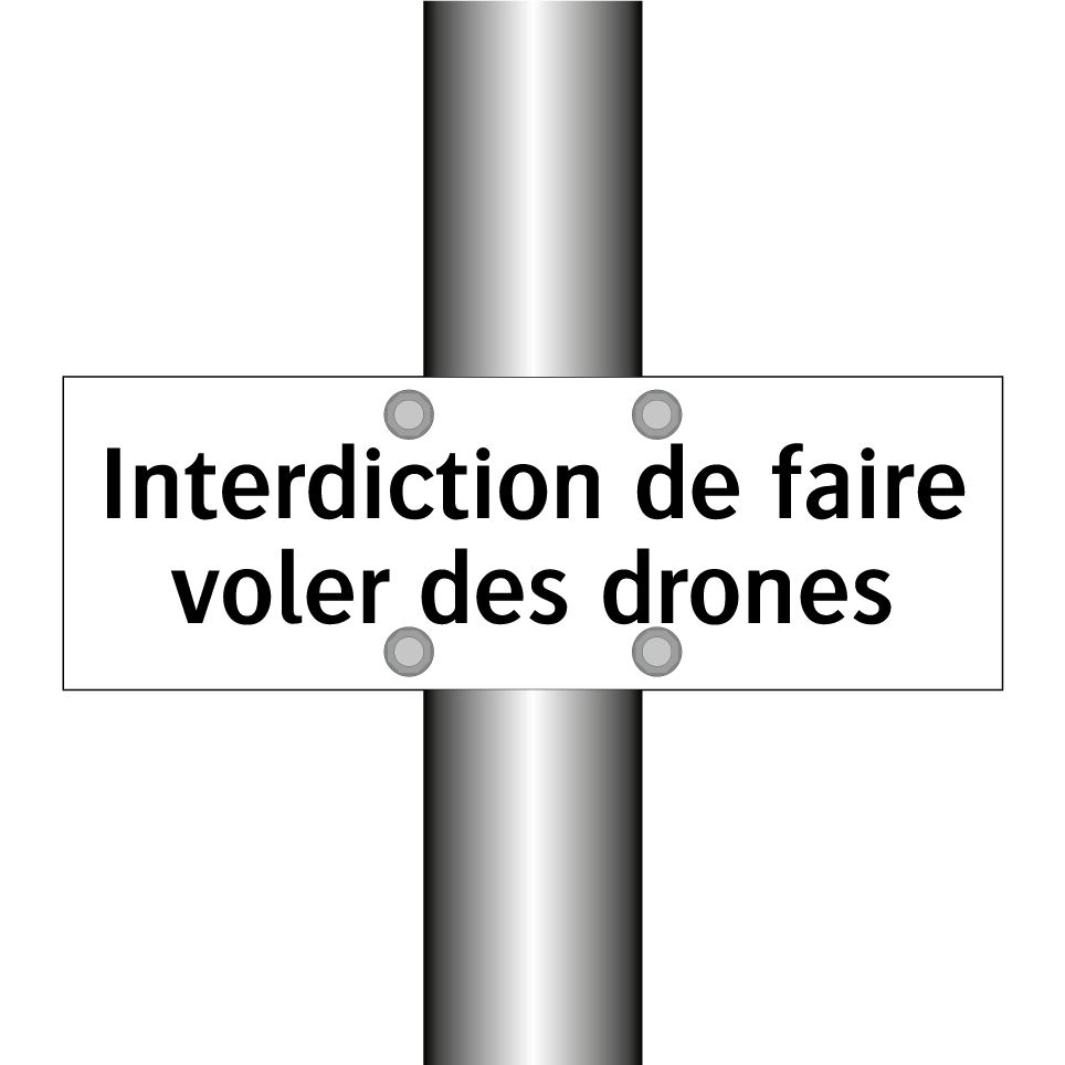 Interdiction de faire voler des drones