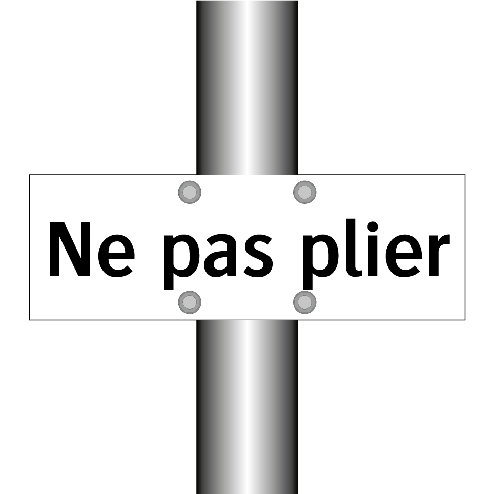 Ne pas plier