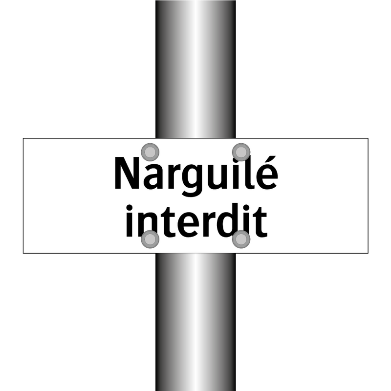 Narguilé interdit