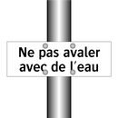 Ne pas avaler avec de l'eau