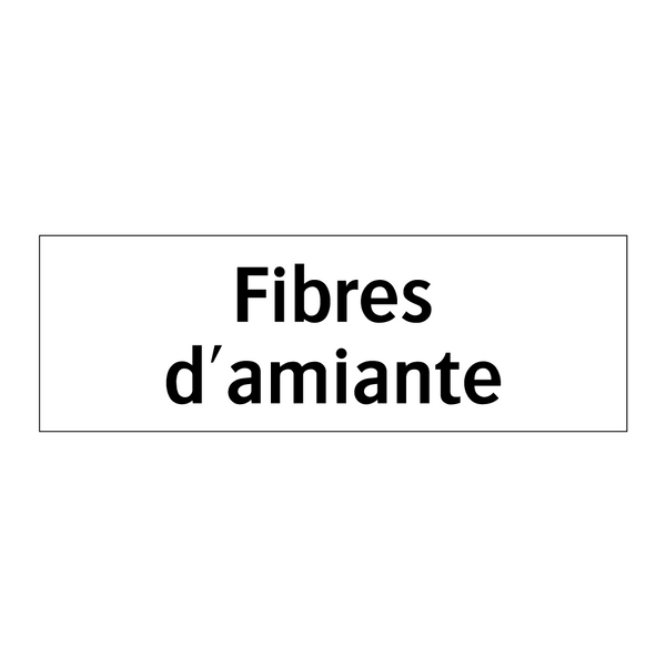 Fibres d'amiante