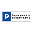 Emplacement de stationnement 5