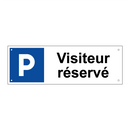 Visiteur réservé