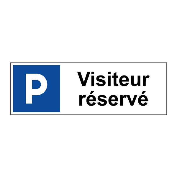 Visiteur réservé