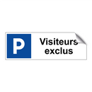 Visiteurs exclus