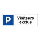 Visiteurs exclus