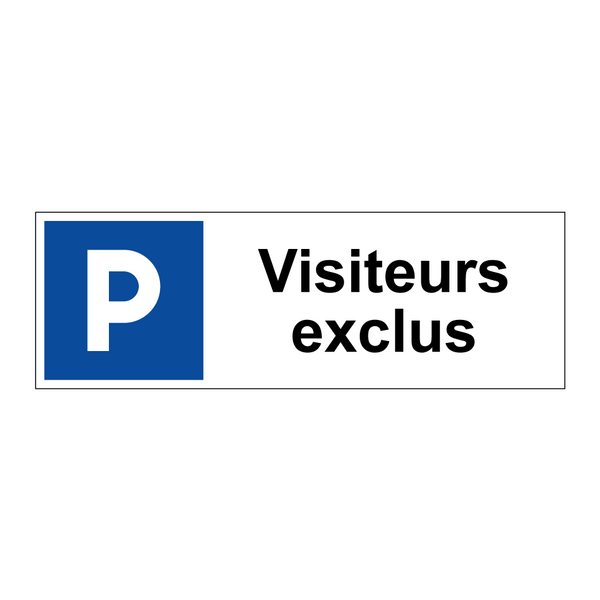 Visiteurs exclus