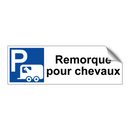 Remorque pour chevaux