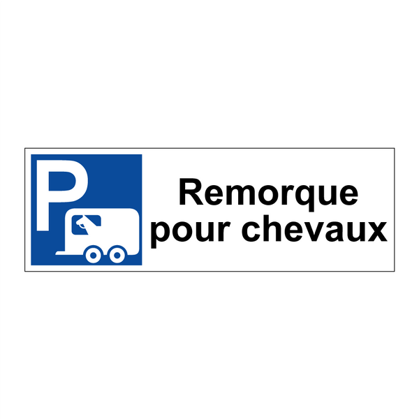 Remorque pour chevaux