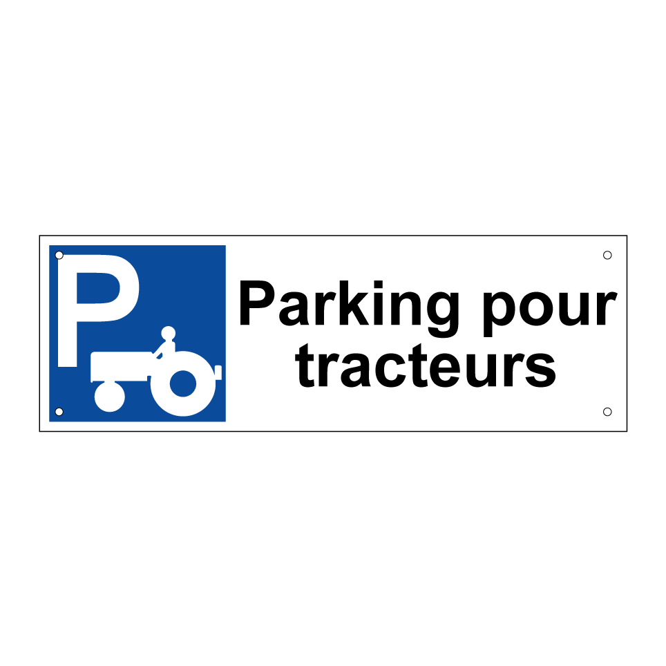 Parking pour tracteurs