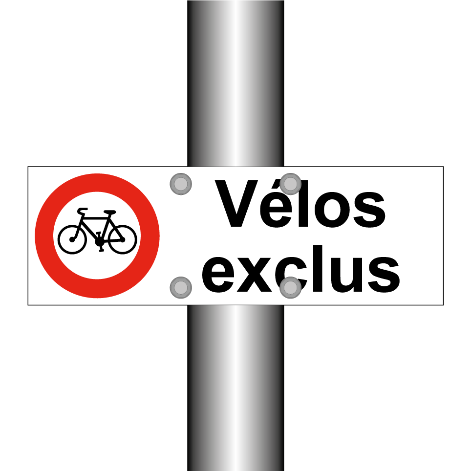 Vélos exclus