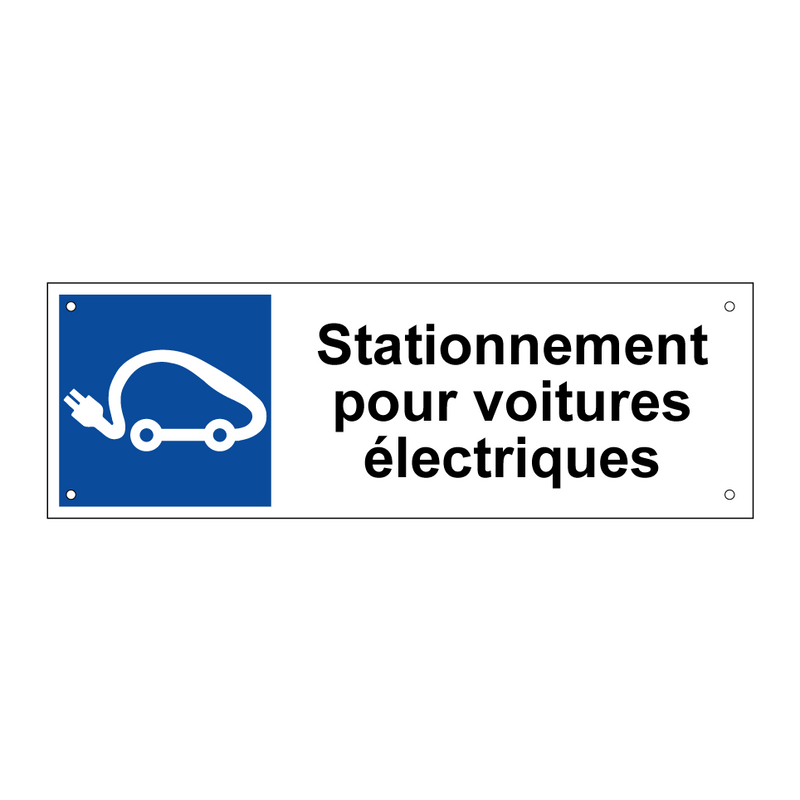 Stationnement pour voitures électriques