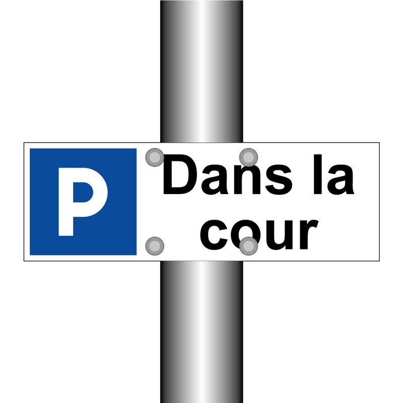 Dans la cour